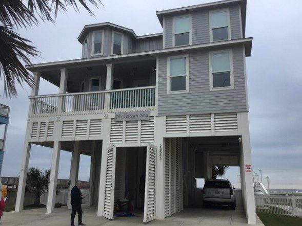house with grey and white exterior paint before repaint Preview Image 1
