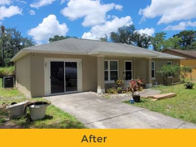 exterior after