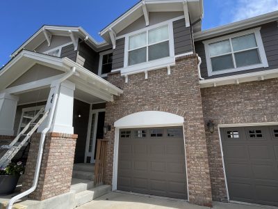 house exterior after trim and accent repaint