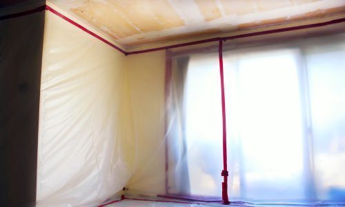 wall covering for popcorn ceiling