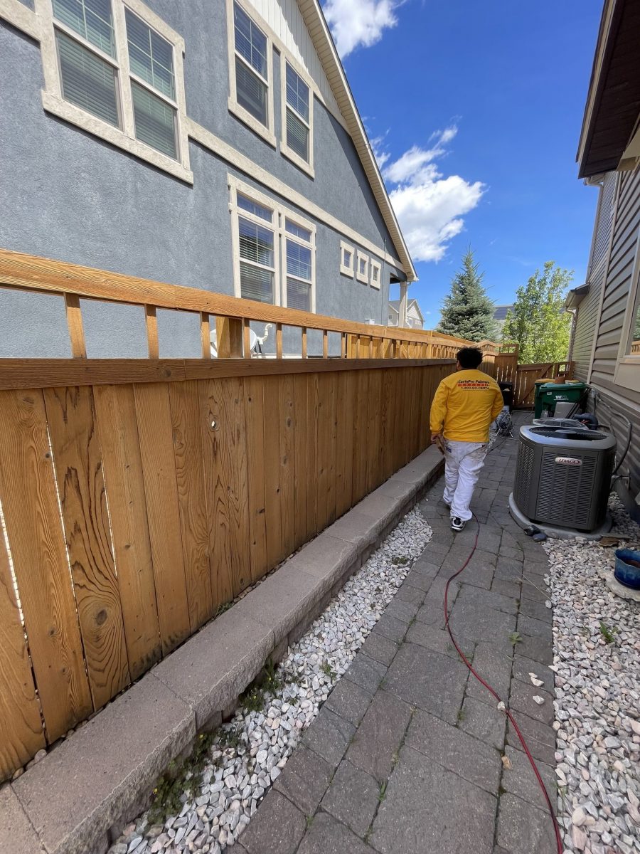 wooden fence before restaining Preview Image 5