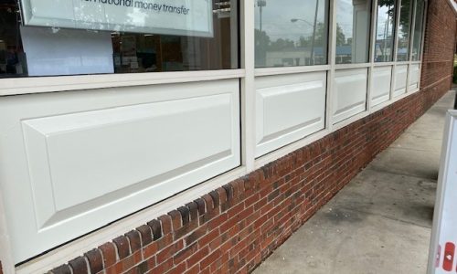 Repainted the CVS Siding