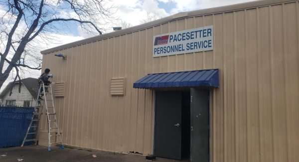 commercial exterior painting for metal buildings
