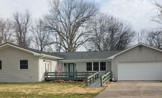 white painted brick home in knoxville