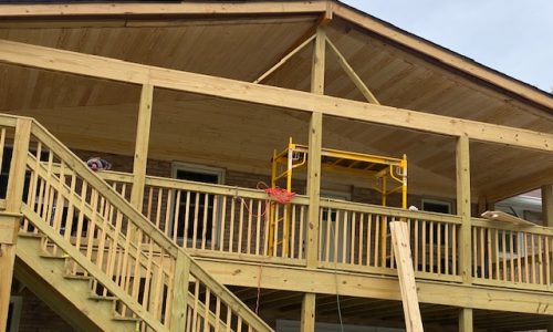 2-Story Deck Build
