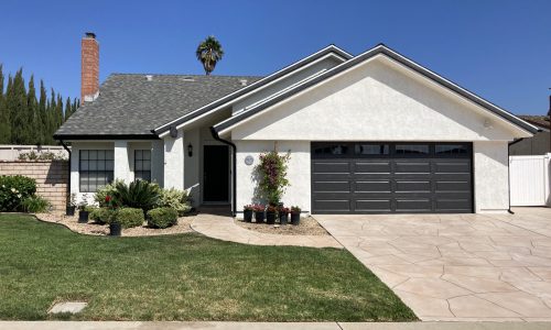 White Painted Exterior