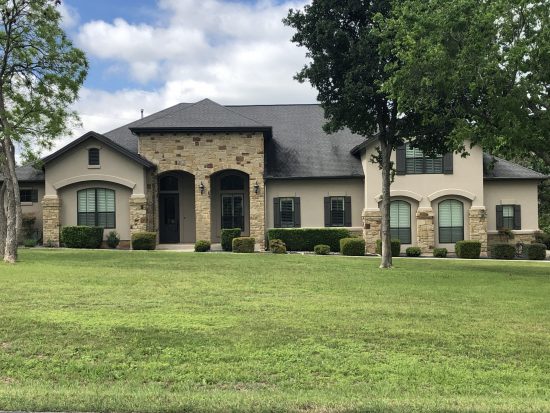 stucco home