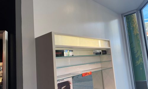 After Photo of Showroom Wall