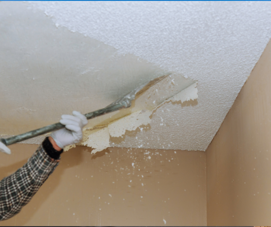 popcorn ceiling removal
