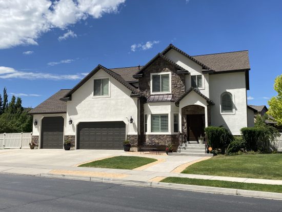 residential exterior project from Highland, UT