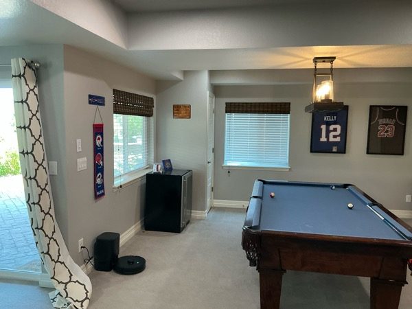 interior rec room with grey painted walls Preview Image 10
