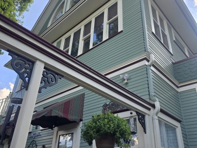 painted home exterior