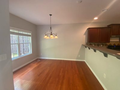 photo of repainted interior in alpharetta