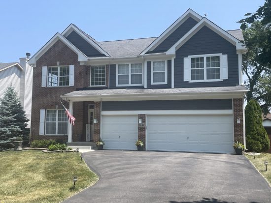 Residential exterior makeover in Palatine, IL