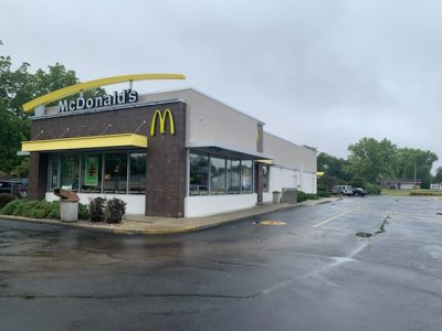 commercial exterior painting for mcdonalds in singleton
