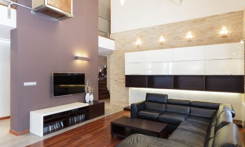 Painted Living Area