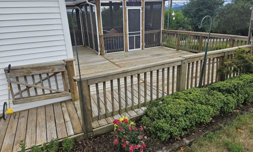 Exterior Deck Before