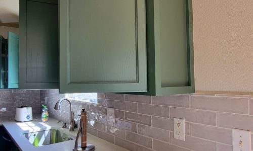 Upper Cabinets After