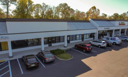 Exterior Painting of Strip Mall