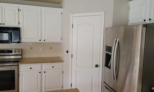 White Interior Repaint