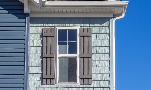 painted shutter
