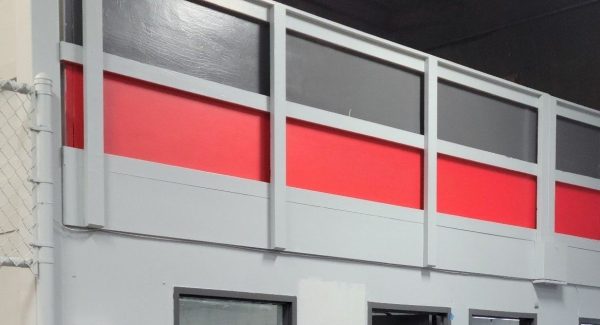 Finished XPO 3 with Gray and Red paint