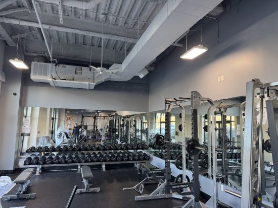 fitness center painting