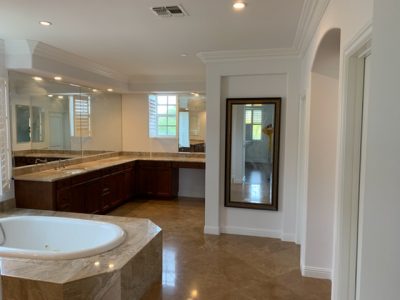 Interior Bathroom Painting