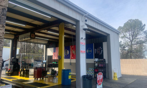 Service Bay After Painting