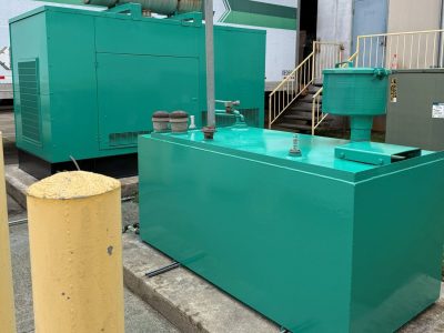 diesel tank and generator painting