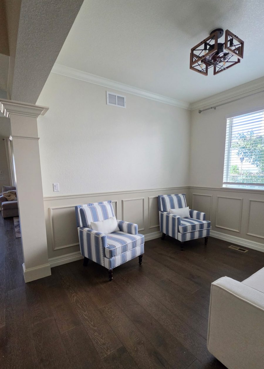 white painted home interior room Preview Image 6