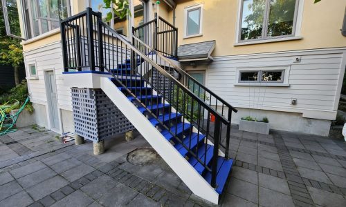 Exterior Stair Painting
