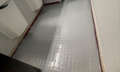 School Bathroom Epoxy Flooring
