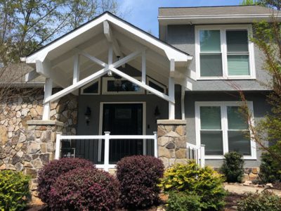 repainted trim and deck in roswell ga