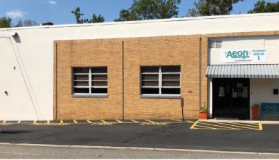 aeon fitness building painted by certapro north bergen county