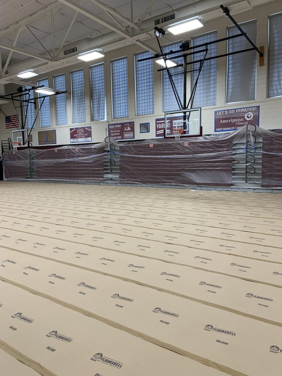 school gym painting preparation Preview Image 1
