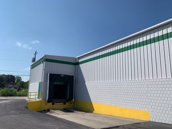 Warehouse Exterior Painted