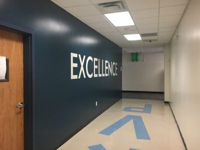 primary school painting project in southeast atlanta