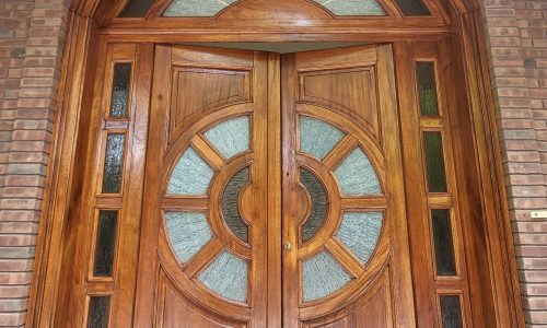 Door Staining