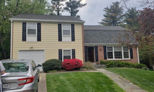 Brick and Siding Exterior