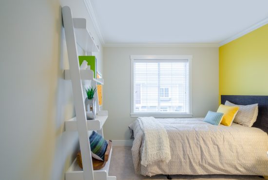 small bedroom painting
