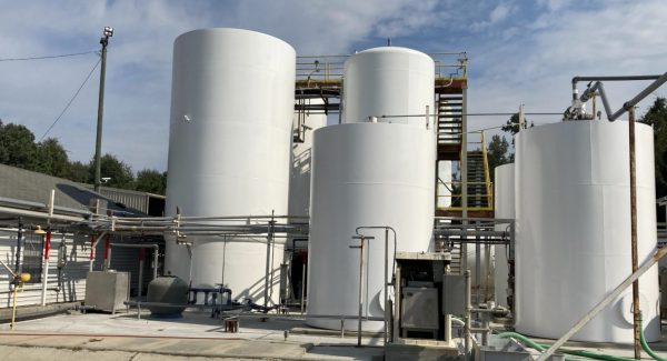 covanta water tank rust remidiation