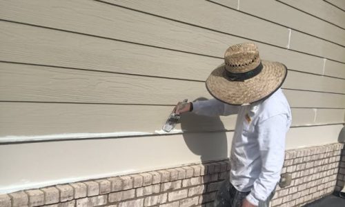 Repainting Exterior - Side