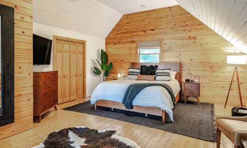 Cabin Interior Painting / Staining
