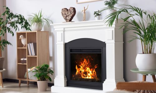 Crown Molding Fireplace Mantle