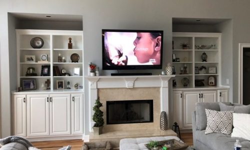 Built-in Cabinet Painting