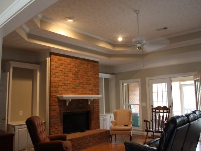 living room beige