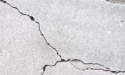 concrete cracks