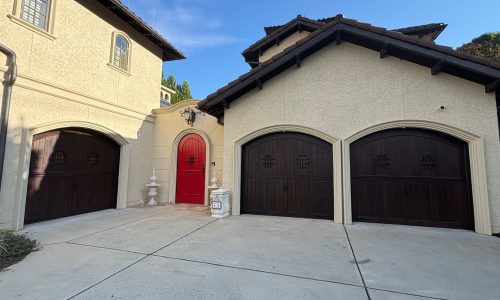 Exterior Doors & Soffits Refinishing