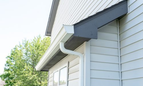 Soffits & Gutters Painted
